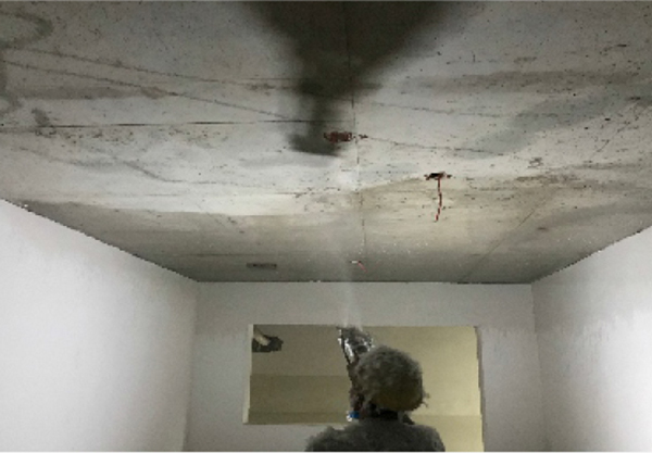 超細(xì)無機(jī)纖維噴涂-界面中